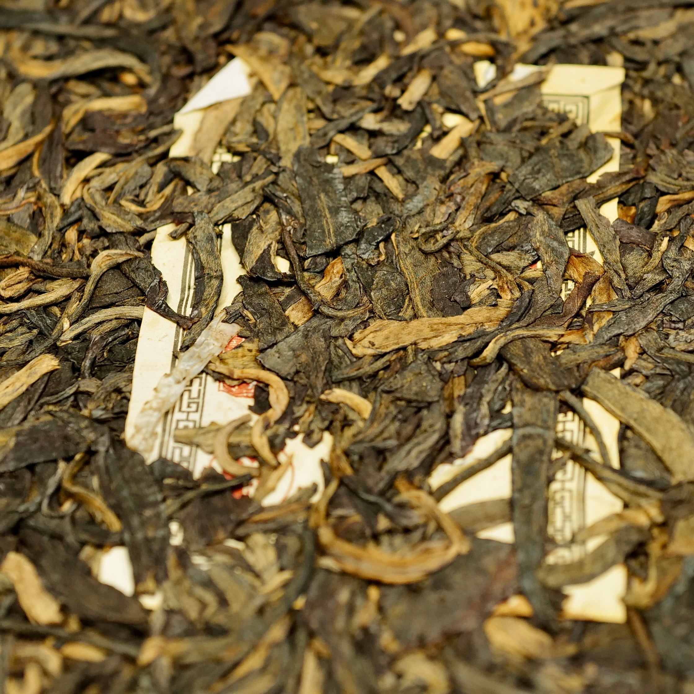 SCAFTEA SELECTED 2007 Bulang Mountain Aged Raw Puerh Tea Brick 布朗山生普洱磚茶