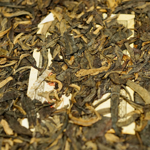 SCAFTEA SELECTED 2007 Bulang Mountain Aged Raw Puerh Tea Brick 布朗山生普洱磚茶