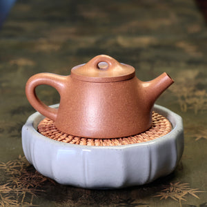 Tall Shi Piao Purple Clay Teapot 高石瓢壺