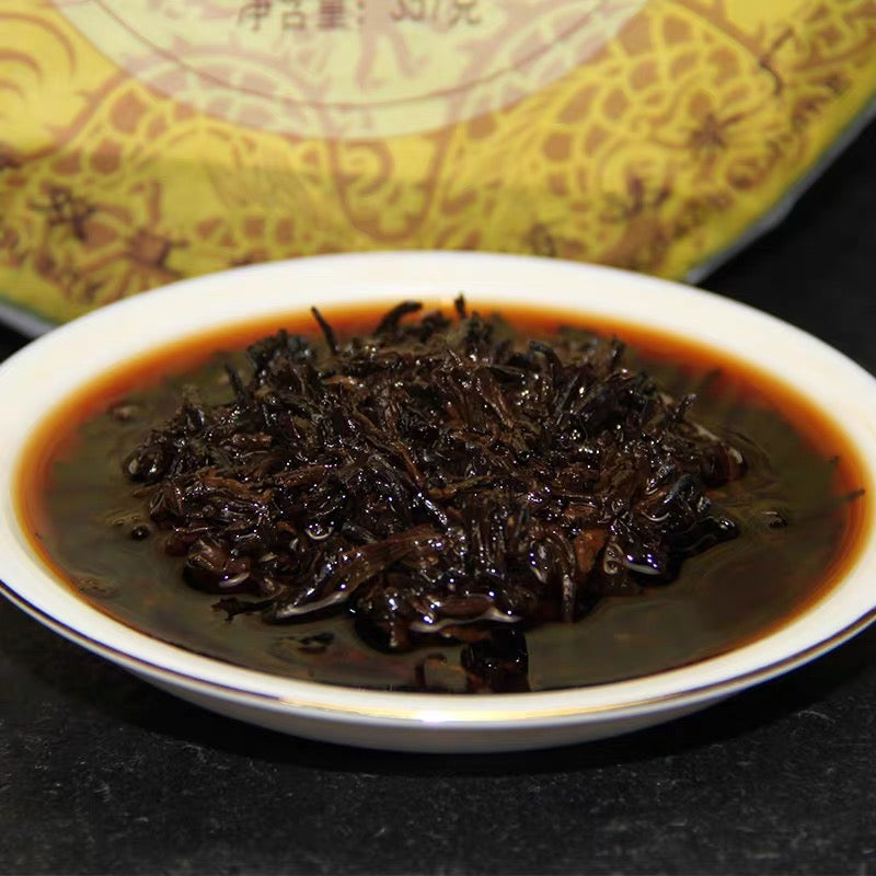 2016 RongDongDa Royal Grade Ripe Puerh Tea 宫廷臻品古樹熟普洱茶